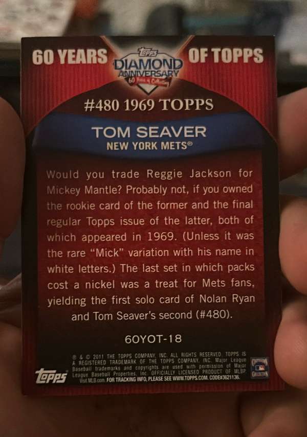 Card back