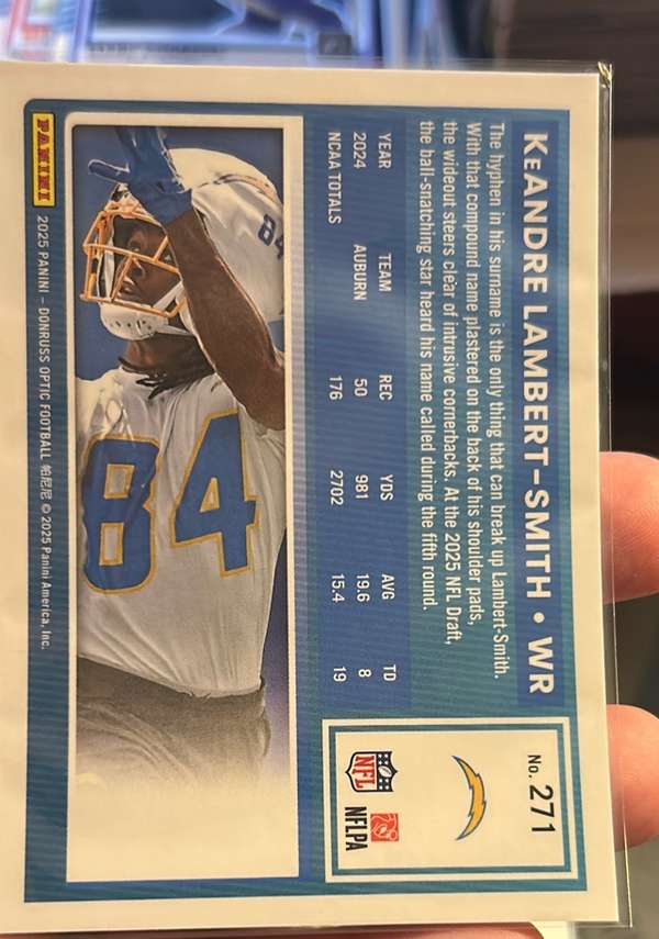 Card back