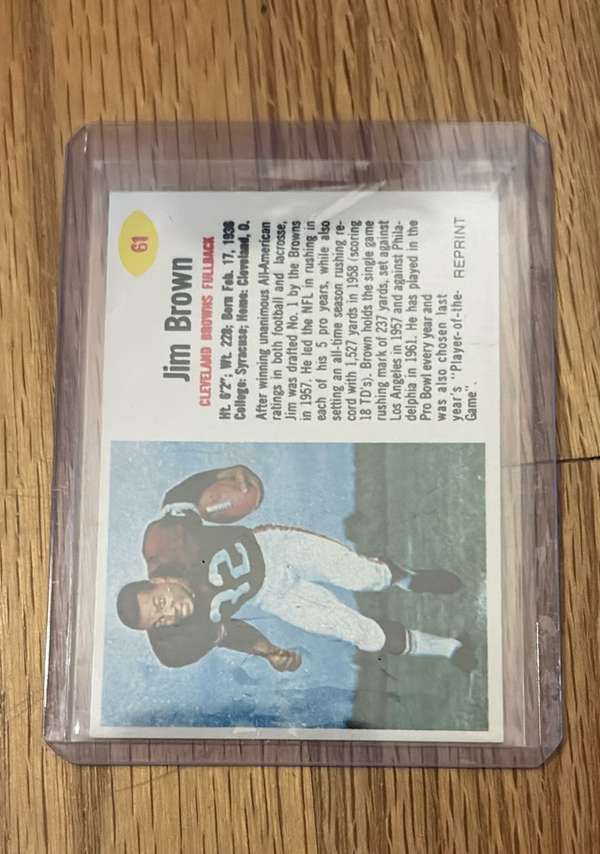 Reprint Jim Brown