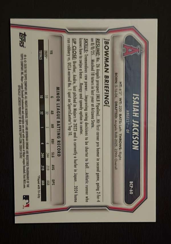 Card back