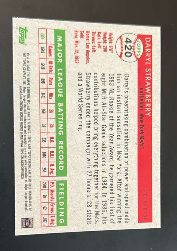 Card back