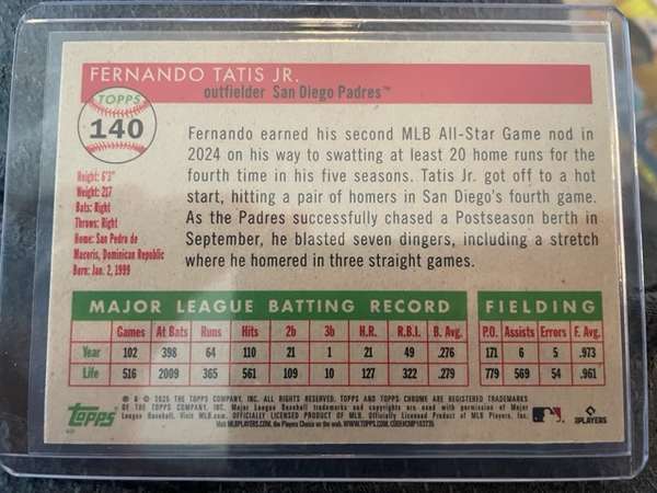 Card back