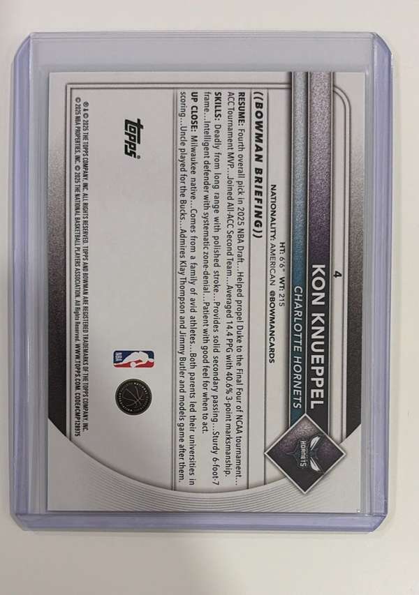 Card back