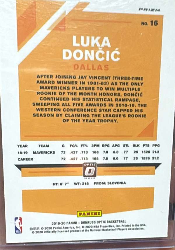 Card back