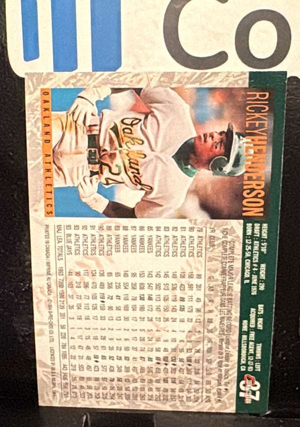 Card back