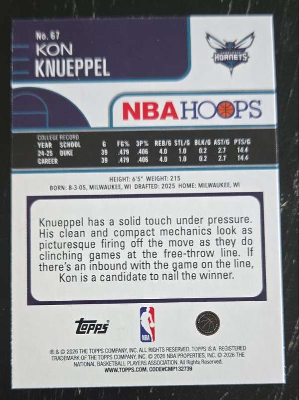 Card back