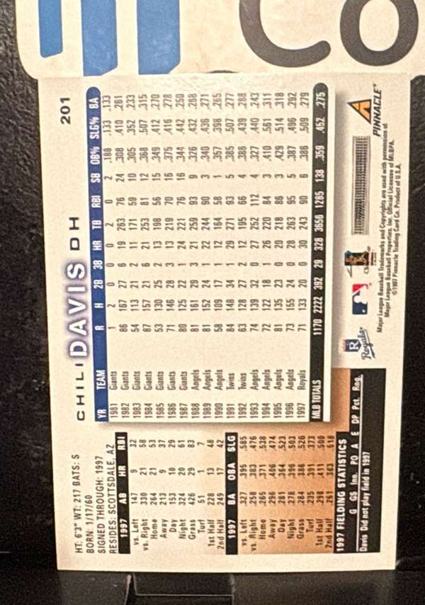 Card back