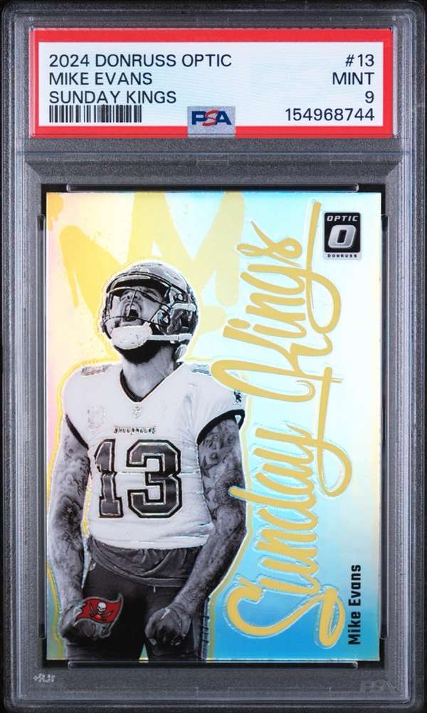 #13 MIKE EVANS