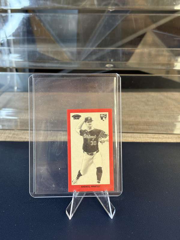 Paul Skenes RC 2024 Topps T210 Series Parallel Short Print