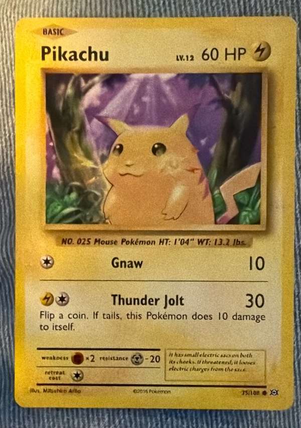 #058/102 Pikachu