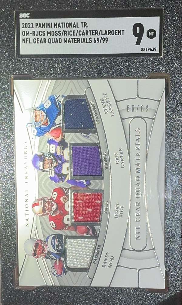 #QM-RJCS Randy Moss, Jerry Rice, Cris Carter, Steve Largent
