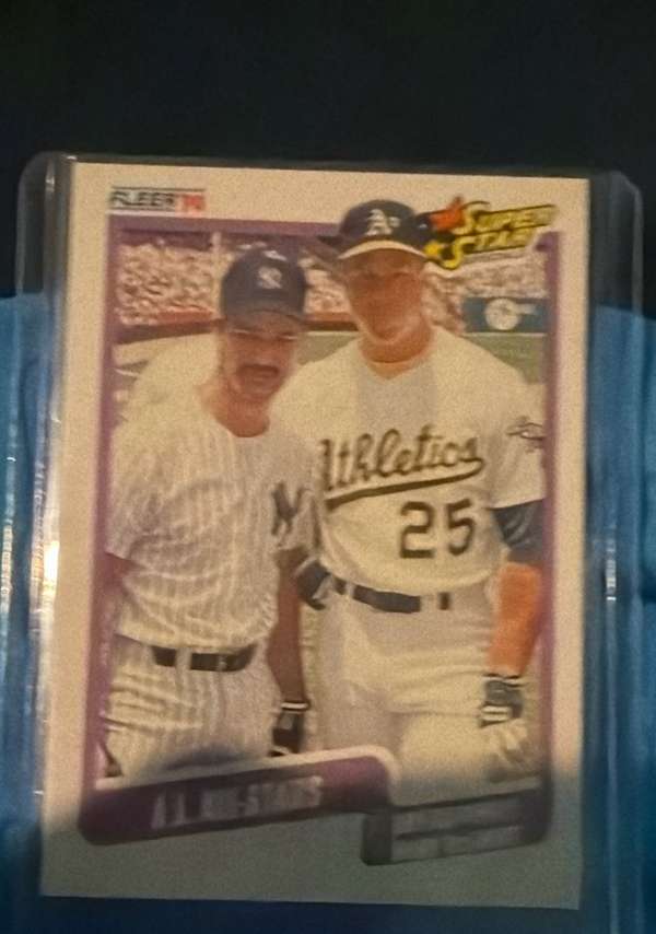 A.L. All-Stars (Don Mattingly / Mark McGwire)