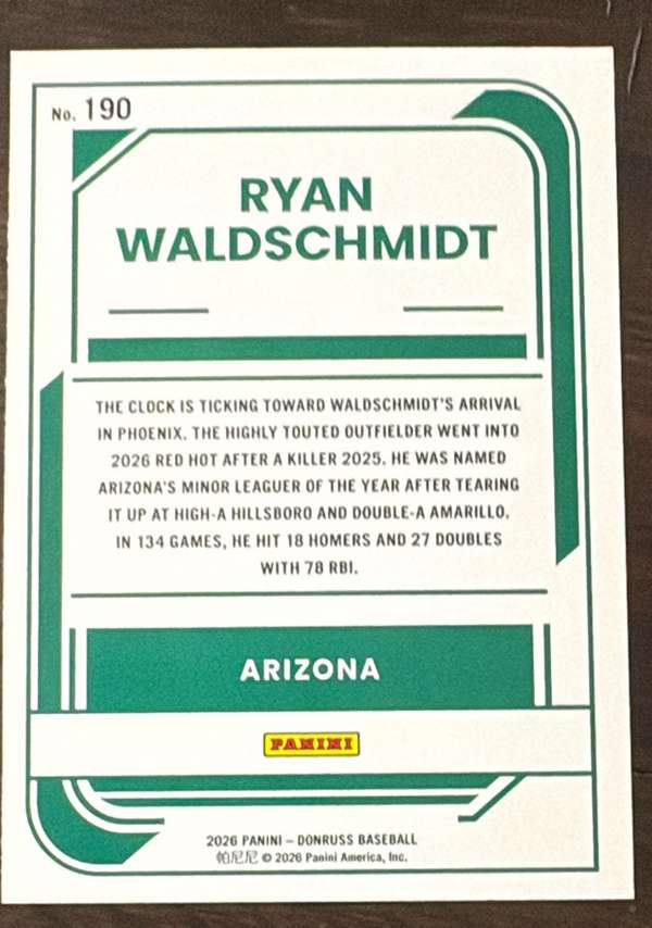 Card back