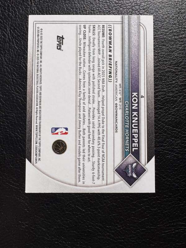 Card back