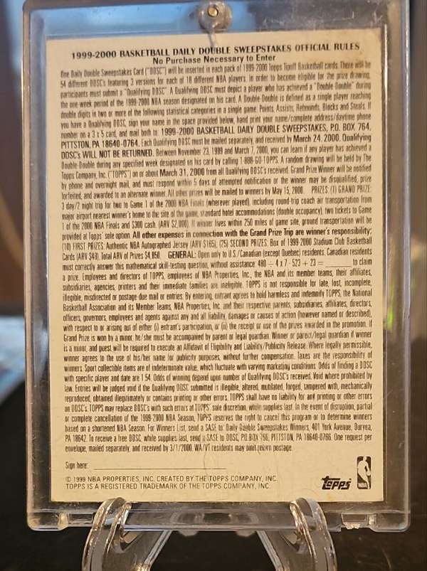 Card back