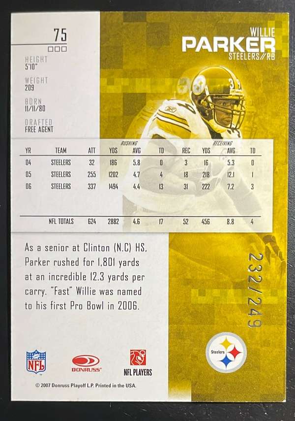 Card back