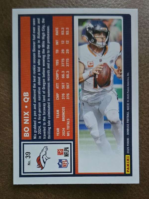 Card back