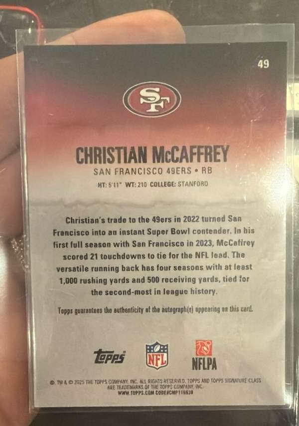 Card back