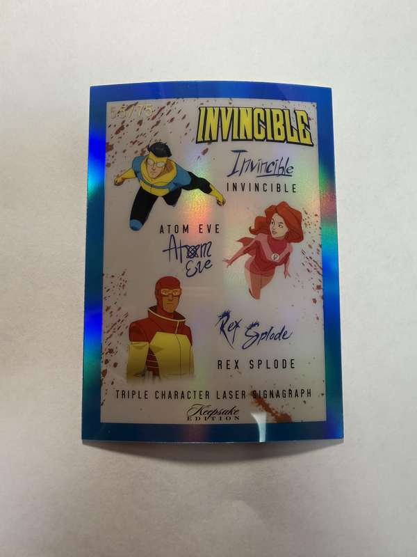 Invincible / Atom Eve / Rex Splode LSIG