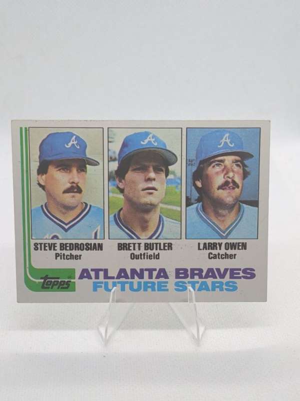Braves Future Stars (Steve Bedrosian / Brett Butler / Larry Owen)