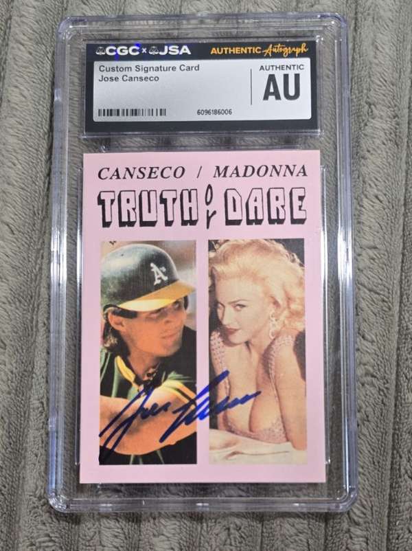 Jose Canseco / Madonna