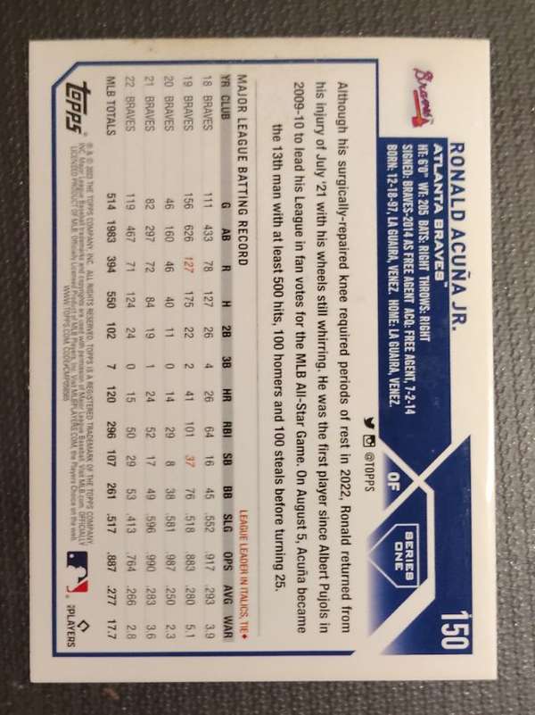 Card back