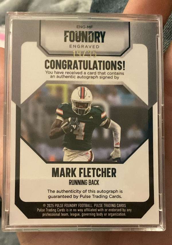 Card back