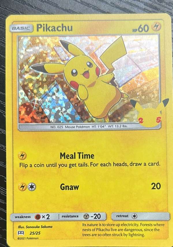 #025/025 Pikachu