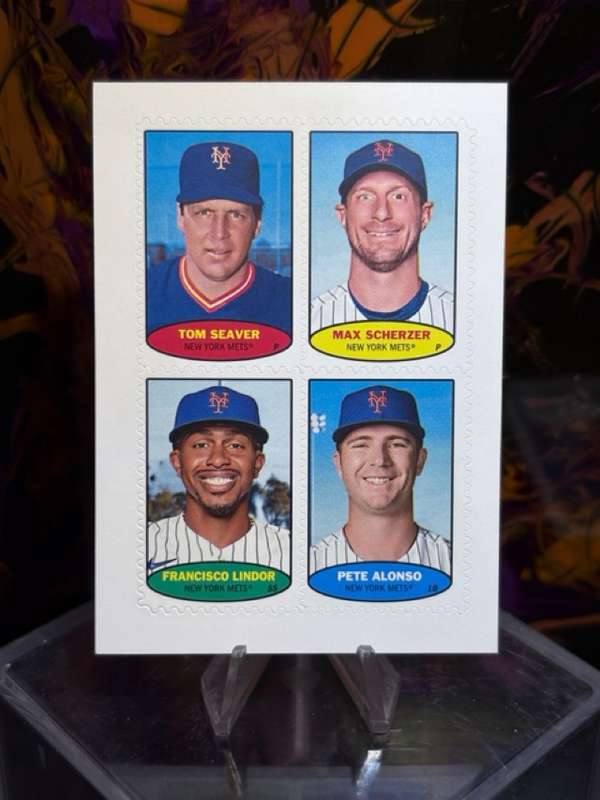 Tom Seaver / Max Scherzer / Francisco Lindor / Pete Alonso