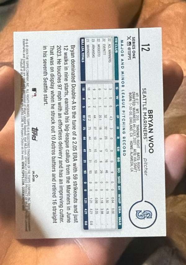 Card back