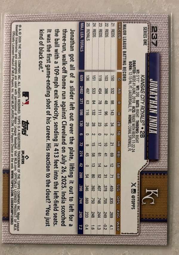Card back