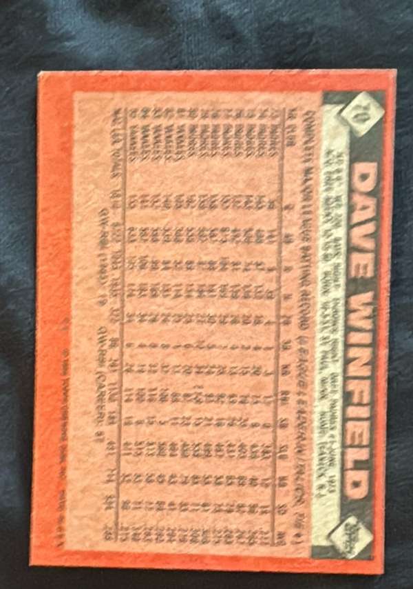 Card back