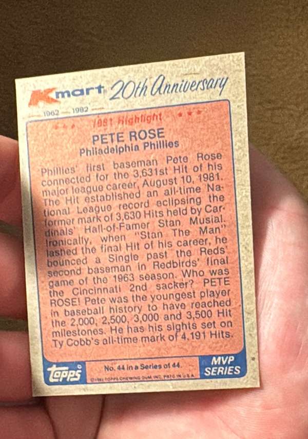 Card back