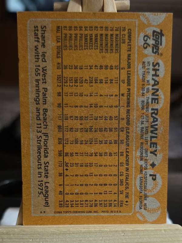 Card back