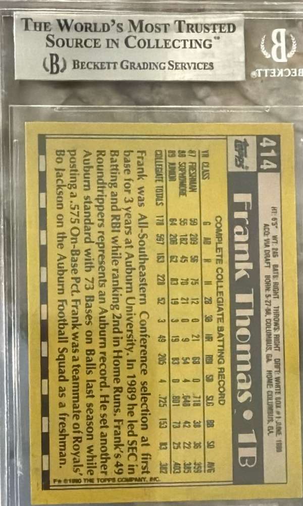 Card back