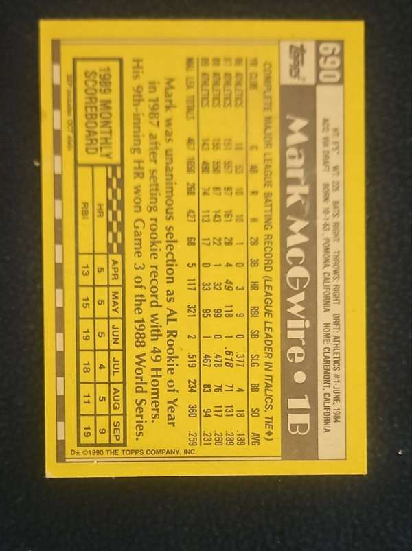 Card back