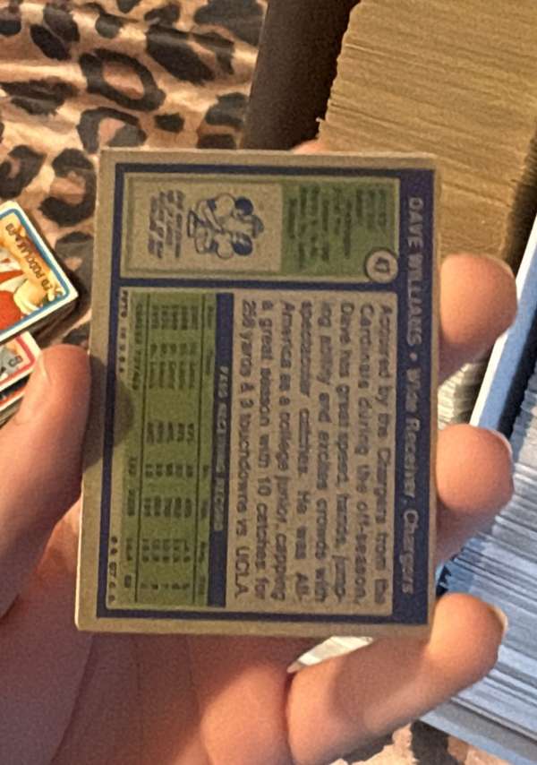Card back