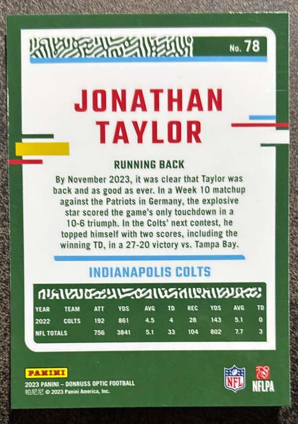 Card back