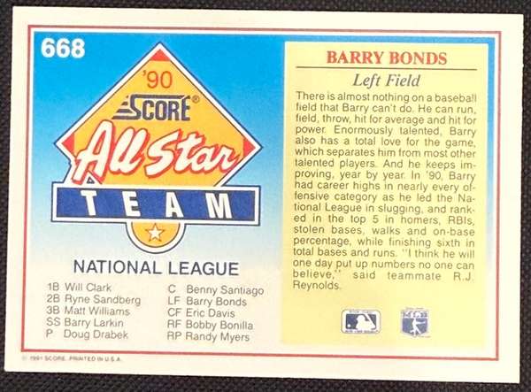 Card back