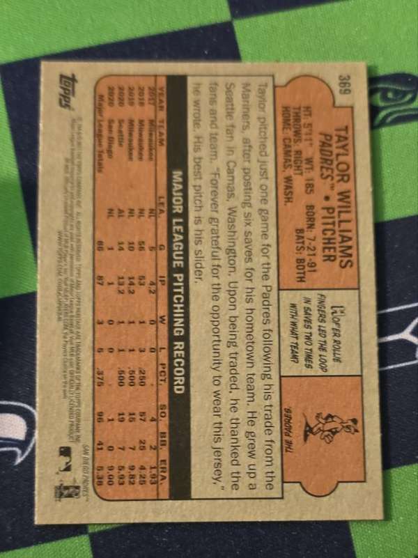 Card back