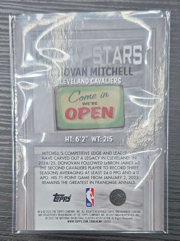 Card back
