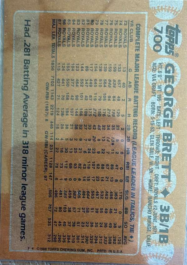 Card back