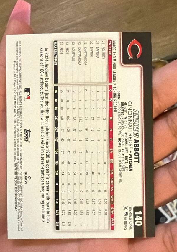 Card back