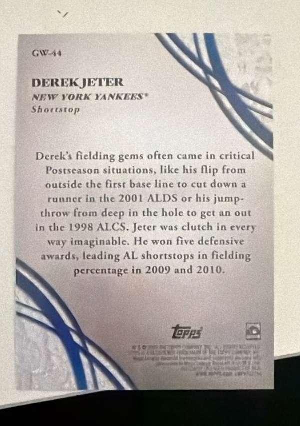 Card back