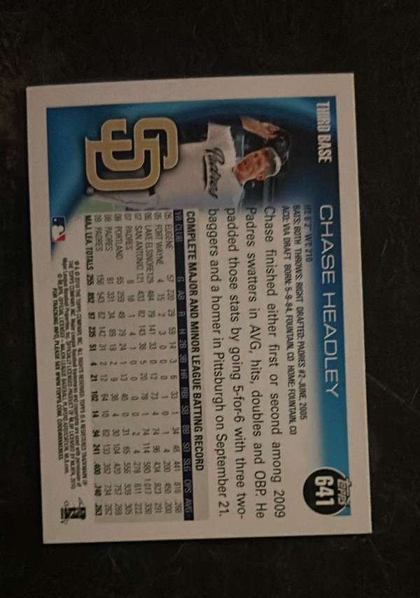 Card back