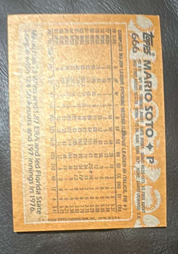 Card back