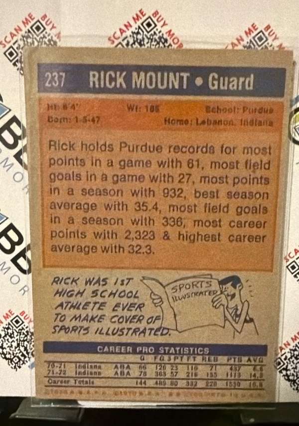 Card back