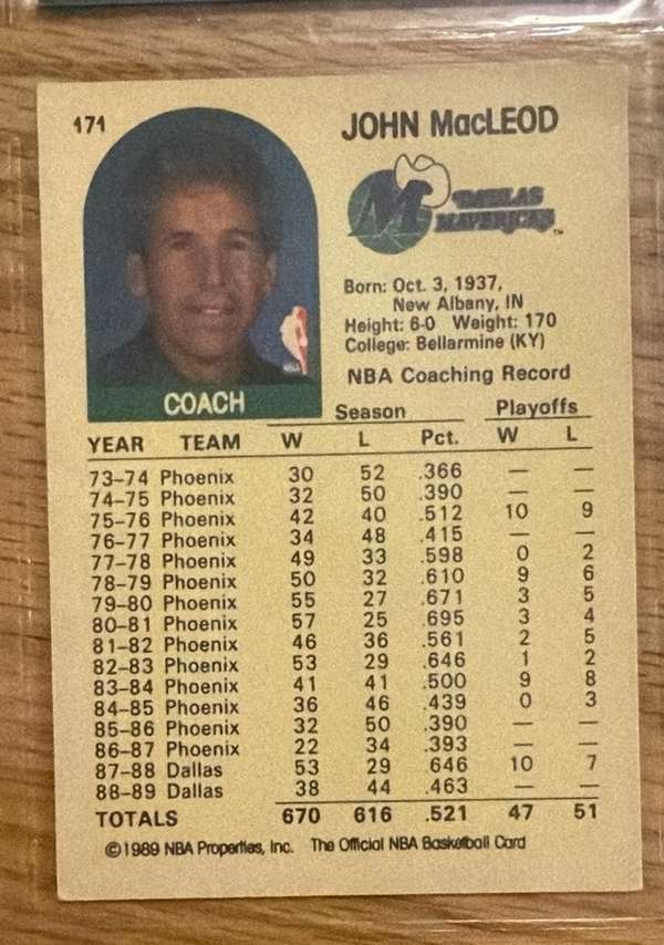 Card back