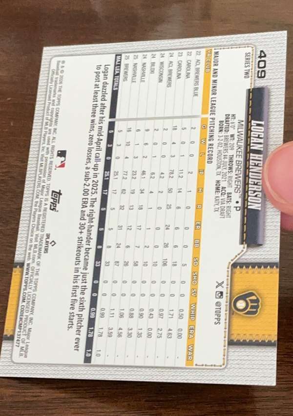 Card back