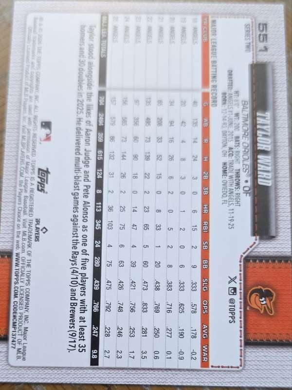 Card back